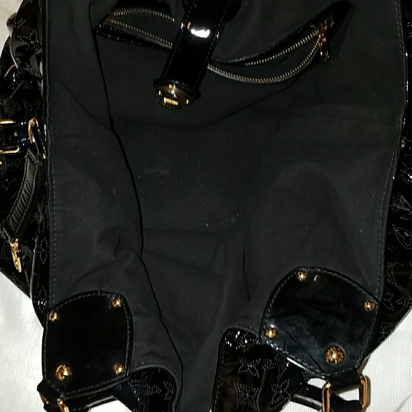 Louis Vuitton Surya Noir black hobo purse - Picture 6 of 7